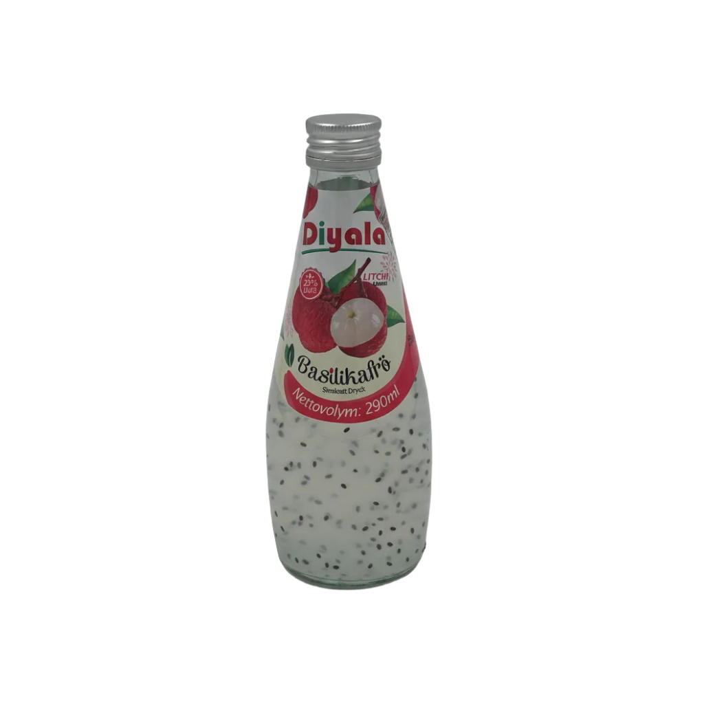 Diyala lychee juice with Chia
