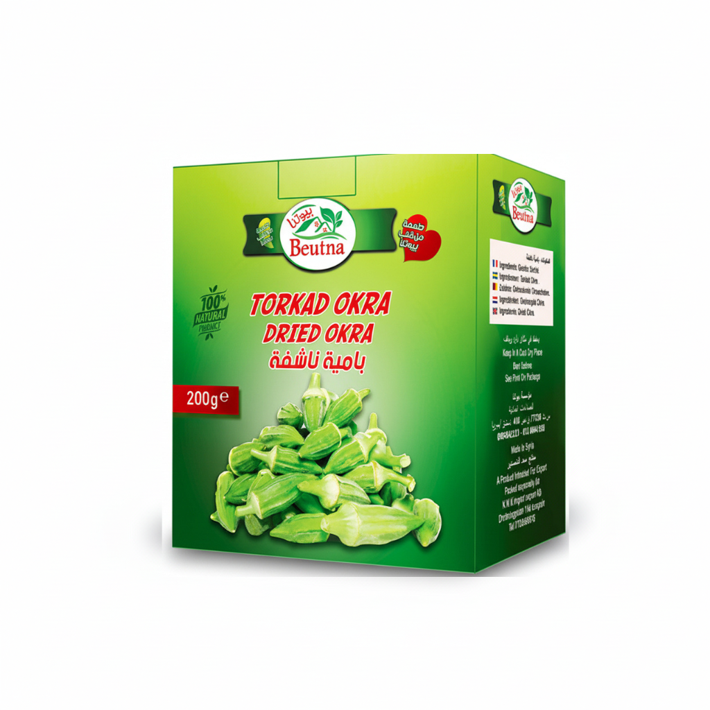 Beutna Torkad Okra 
