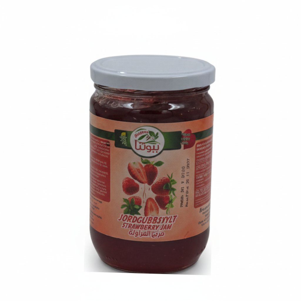 Beutna jordgubbsylt
